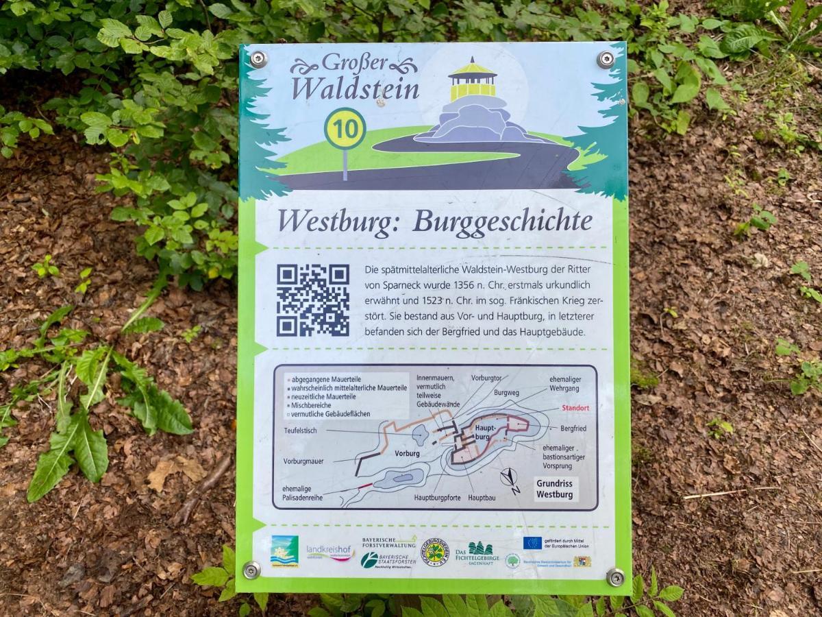 Ferienwohnung Oxana Im Naturpark Fichtelgebirge Schonwald  Exteriér fotografie