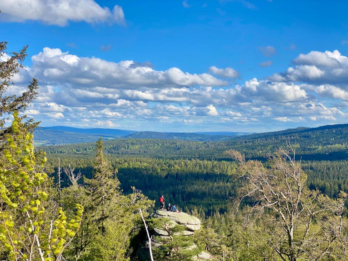 Ferienwohnung Oxana Im Naturpark Fichtelgebirge Schonwald  Exteriér fotografie
