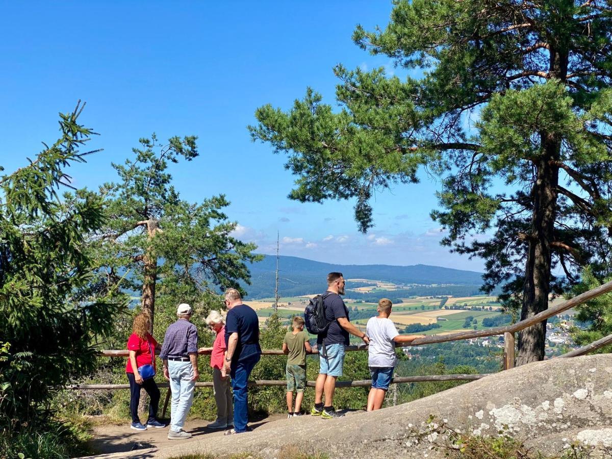 Ferienwohnung Oxana Im Naturpark Fichtelgebirge Schonwald  Exteriér fotografie